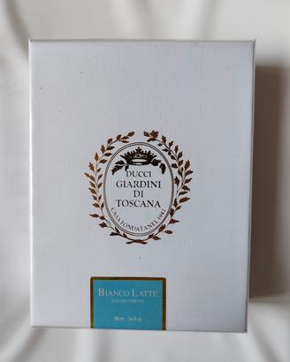 profumo BIANCO LATTE Giardini di Toscana
