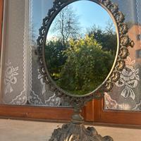Specchio da tavolo girevole vintage