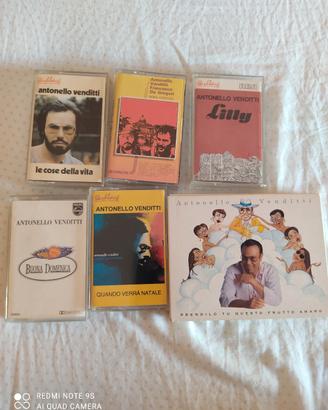 casette di Antonello Venditti il prezzo è cadauno 