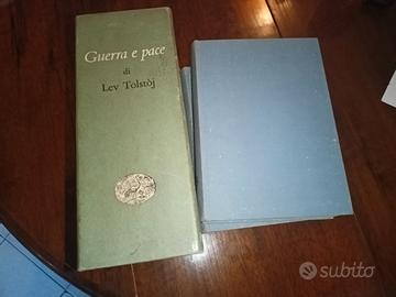 libro Guerra e pace in due volumi 