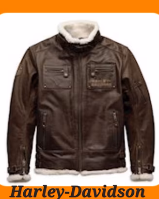 GIACCA PELLE H-D HAXEN