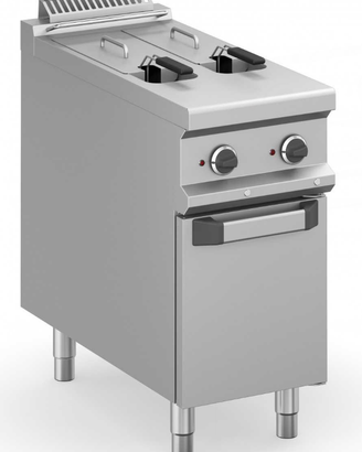 FRIGGITRICE PROFESSIONALE ELETTRICA A 2 VASCHE