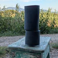 vaso in vetro vintage design 