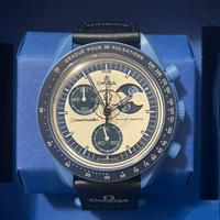 Swatch X Omega Mission Blu Moonphase