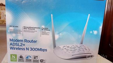 Modem router per espansione della rete wireless