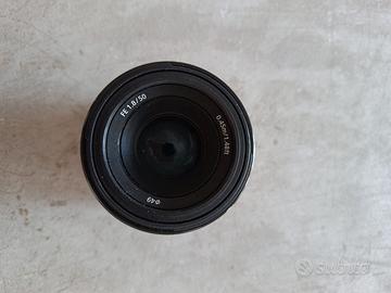 Sony obiettivo50mm f/1.8 FE per Sony Alpha E-mount