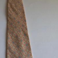 Cravatta colore rosa antico e beige 