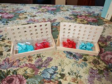 2 giochi Bingo in legno 