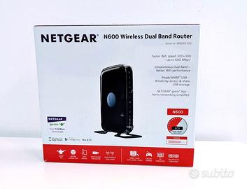 Netgear N600 Wireless Dual Band Router nuovo