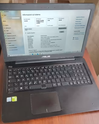 PC Portatile Asus i7 256GB 12GB