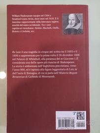 William Shakespeare RE LEAR ediz. integrale