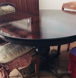 Tavolo antico in legno massello