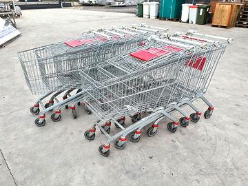 carrelli spesa per supermercato usati