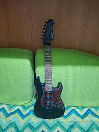 Harley Benton ST-Junior HSS SBK e accessori