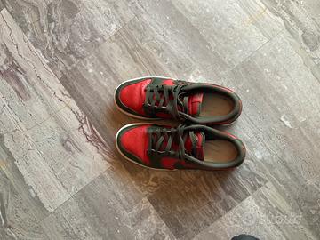 Scarpe nike dunk low cargo khaki mystic red talla