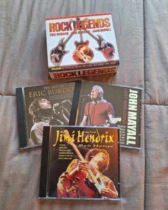 Trilogia in cd Hendrix, Mayall e Burdon