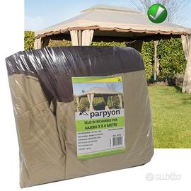 Telo ricambio gazebo Roma 3x4 mt - Falenashop