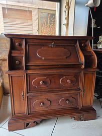 Ribalta scrittoio / secrétaire in legno