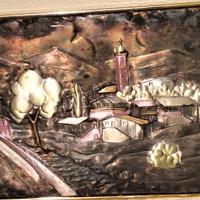 Quadro antico argento 