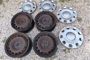 cerchi fiat 500 14 con copricerchi