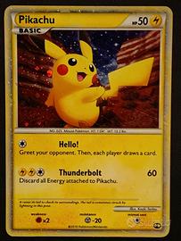 Carta Pokemon Pikachu trading card game