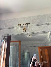 Coppia  di lampade a plafoniera