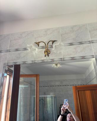 Coppia  di lampade a plafoniera