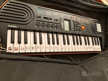 Pianola digitale per principianti Casio SA-76