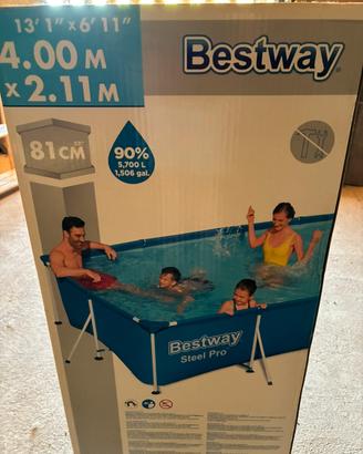 Piscina Bestway 4,00 x 2,11 m + Scaletta inclusa