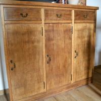 Mobile in legno massello di rovere artigianale TV