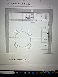 Cucina componibile azienda CAEMA - Bianco