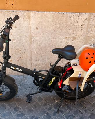 E bike Fat Bike ICONE come nuova