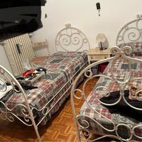 Lettini in ferro battuto