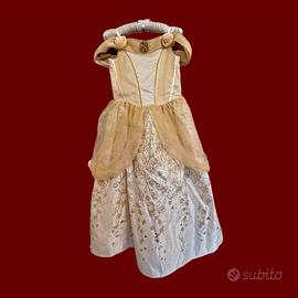 Vestito deluxe disney bella e la bestia 11/12 anni