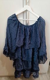 Vestito blu scuro amara