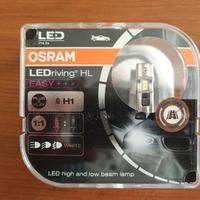 COPPIA LAMPADE OSRAM H1 e NEWLIGHT H7 LED