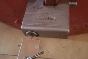 blindosterzo  originale più lucchetto corazzato