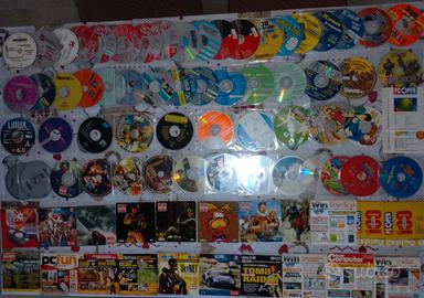 dischi vari e riviste vintage PC CD rom dal "94 
