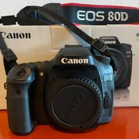 Canon EOS 80D black body, PERFETTE CONDIZIONI