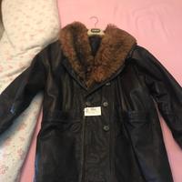 Cappotto da donna, in pelle