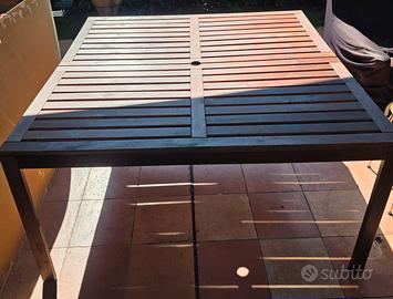 tavolo per esterno legno