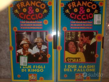 Franco Franchi e Ciccio Ingrassia (N' 2 film Vhs)