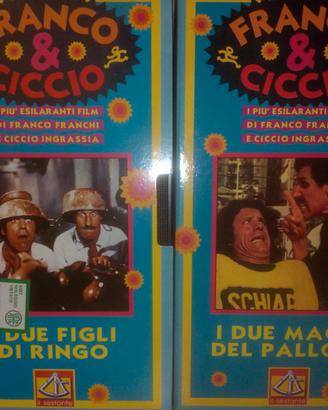 Franco Franchi e Ciccio Ingrassia (N' 2 film Vhs)