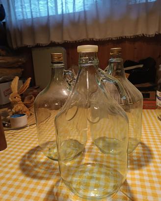 Bottiglioni da 5 litri per vino