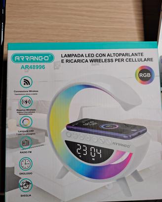 Lampada LED Arrango AR48996 con Bluetooth e Wirele