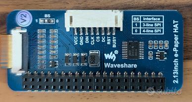 Waveshare 2.13in e-Paper HAT