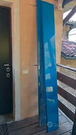 Mensole in MDF laccato blu 