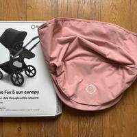 Cappottina bugaboo rosa originale