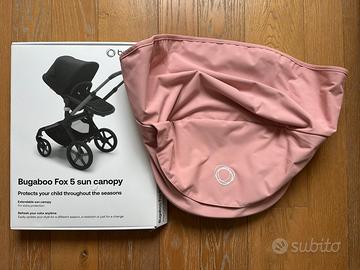 Cappottina bugaboo rosa originale