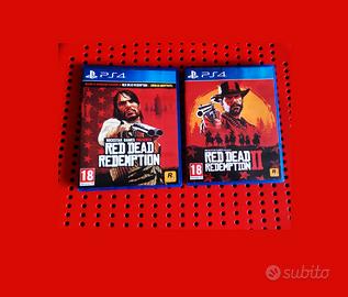 Lotto Red Dead Redemption 1 e 2 Ps4